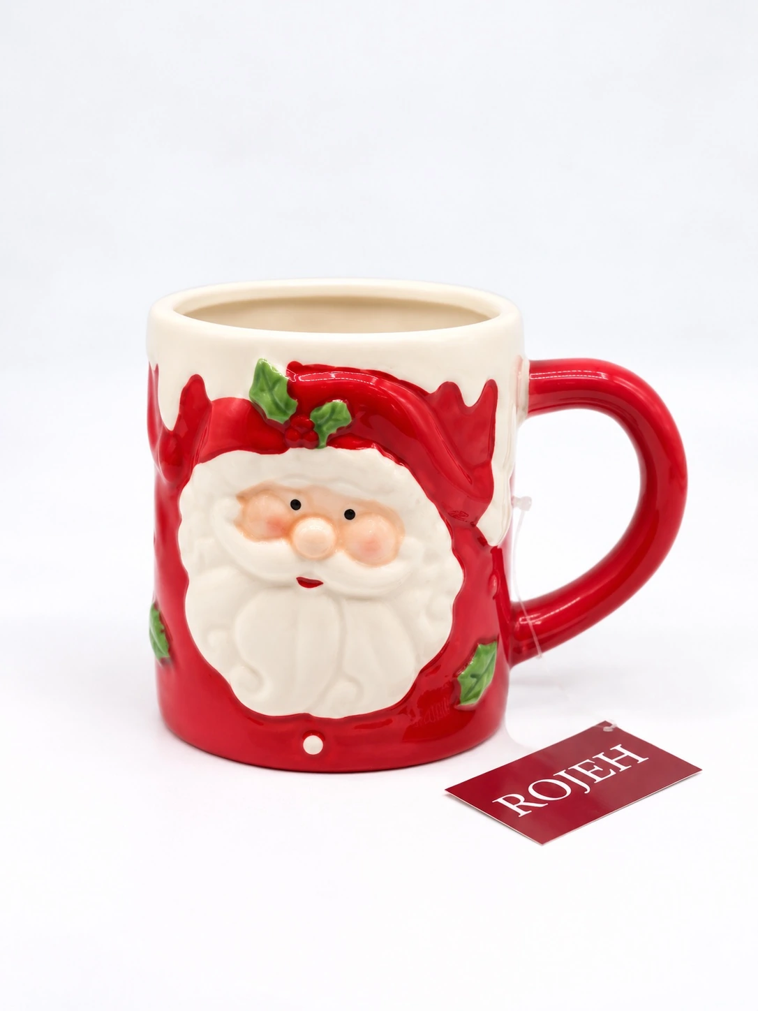 IMG_8072 Red Santa Holyday Mug - Image 1