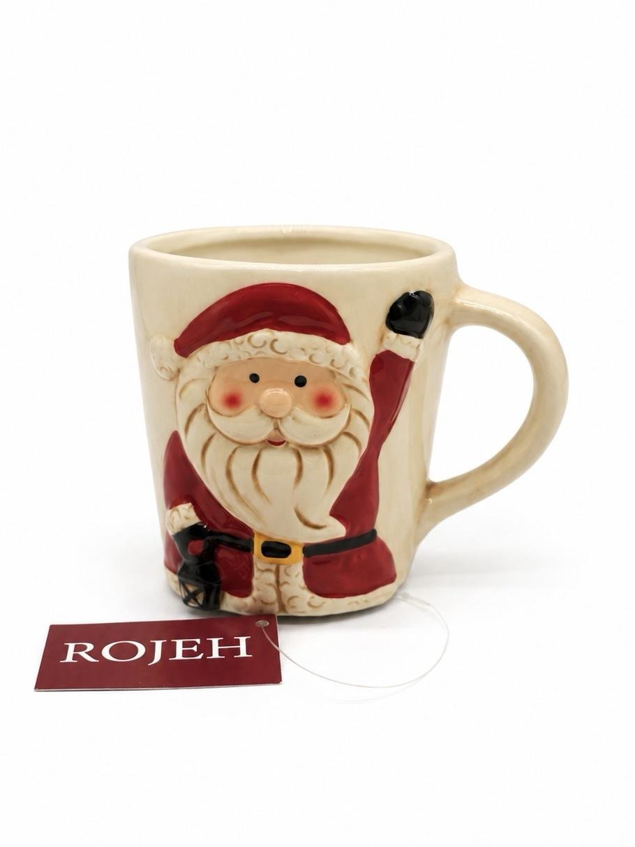 af8e8afd-ef59-4291-946e-33ae30e52d02 Christmas Waving Santa Mug - Image 1