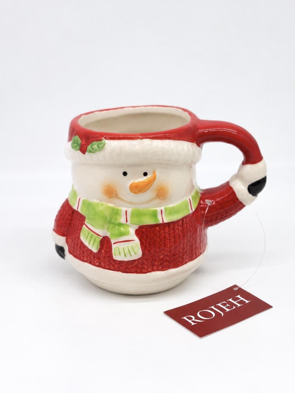 e10b70ce-2b72-48ec-8148-b891297c88ba Christmas Snowman Mug - Image 1